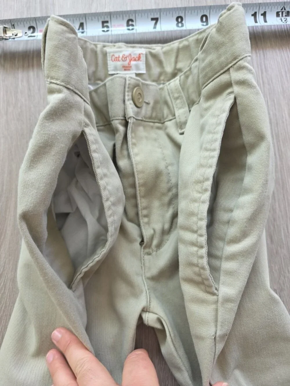 Boys Pants Bundle Size 8 Cat & Jack Chino + Gray Cargo Joggers Lot - Picture 9 of 16